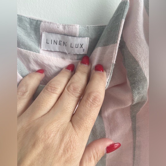 Linen Lux Summer Dress - Picture 3 of 4